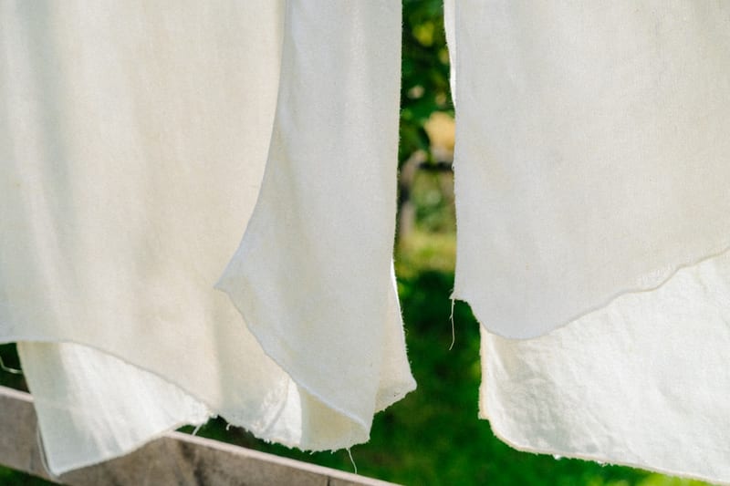 Entretien des vêtements en lin