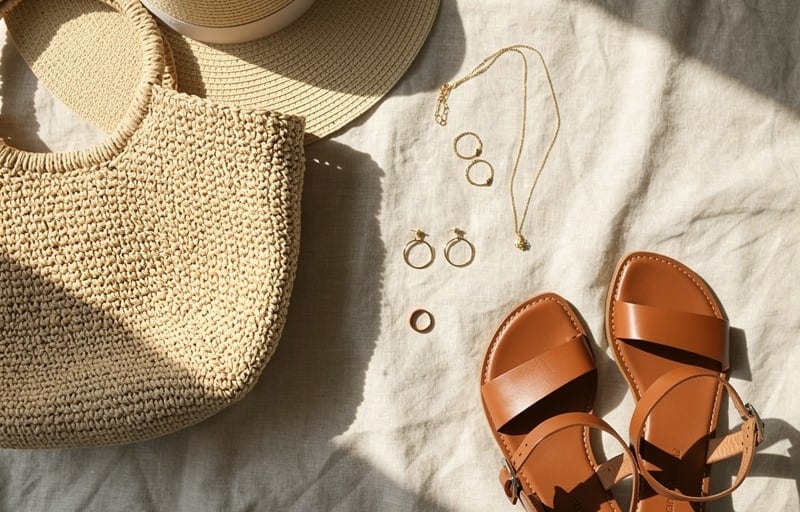 La besace en cuir souple : pour un look plus habillé avec votre robe en lin