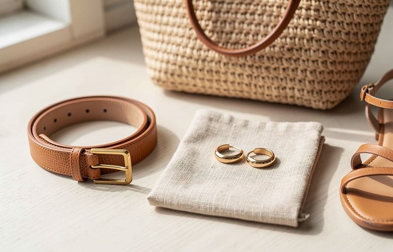 Erreur n°3 : miser sur un total look écru sans aucun contraste