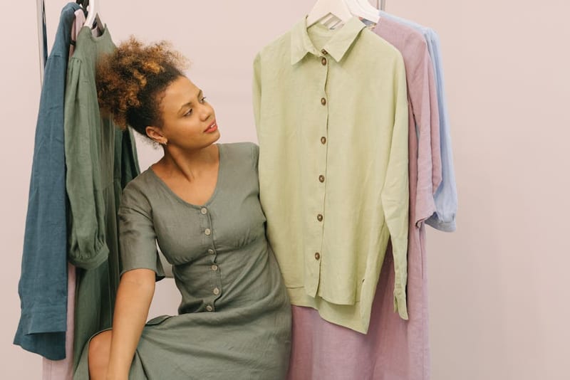 Robe en lin selon votre morphologie