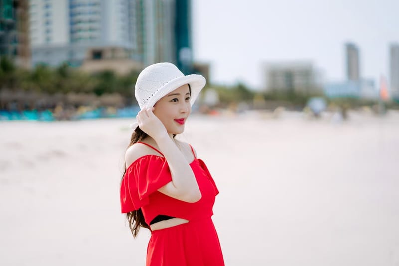 Robe en lin pour les vacances